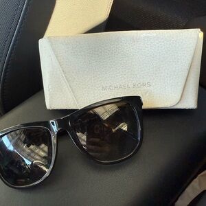 Michael Kors Black Sunglasses with Dark Lenses
